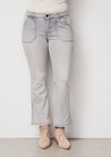 Como Flare Jeans - Light Grey Washed