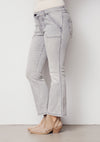 Como Flare Jeans - Light Grey Washed