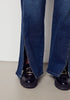 Bologna Split Jeans - Dark Denim