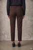 Isay Chino Pant - Dark brown