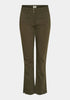 Isay Long Highwaist Chino - Khaki
