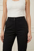 Isay Long Highwaist Chino - Black