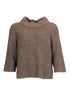 Ova Knit Pullover - Mole Melange