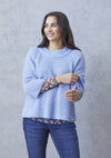 Sisan Knit Pullover - Skyblue