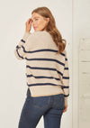 Thora O-Neck Pullover - Nautic Stripe