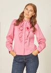 Sigga Flounce Shirt - Pink