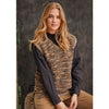 I SAY Maddie Waistcoat Knitwear J80 Brown Deluxe